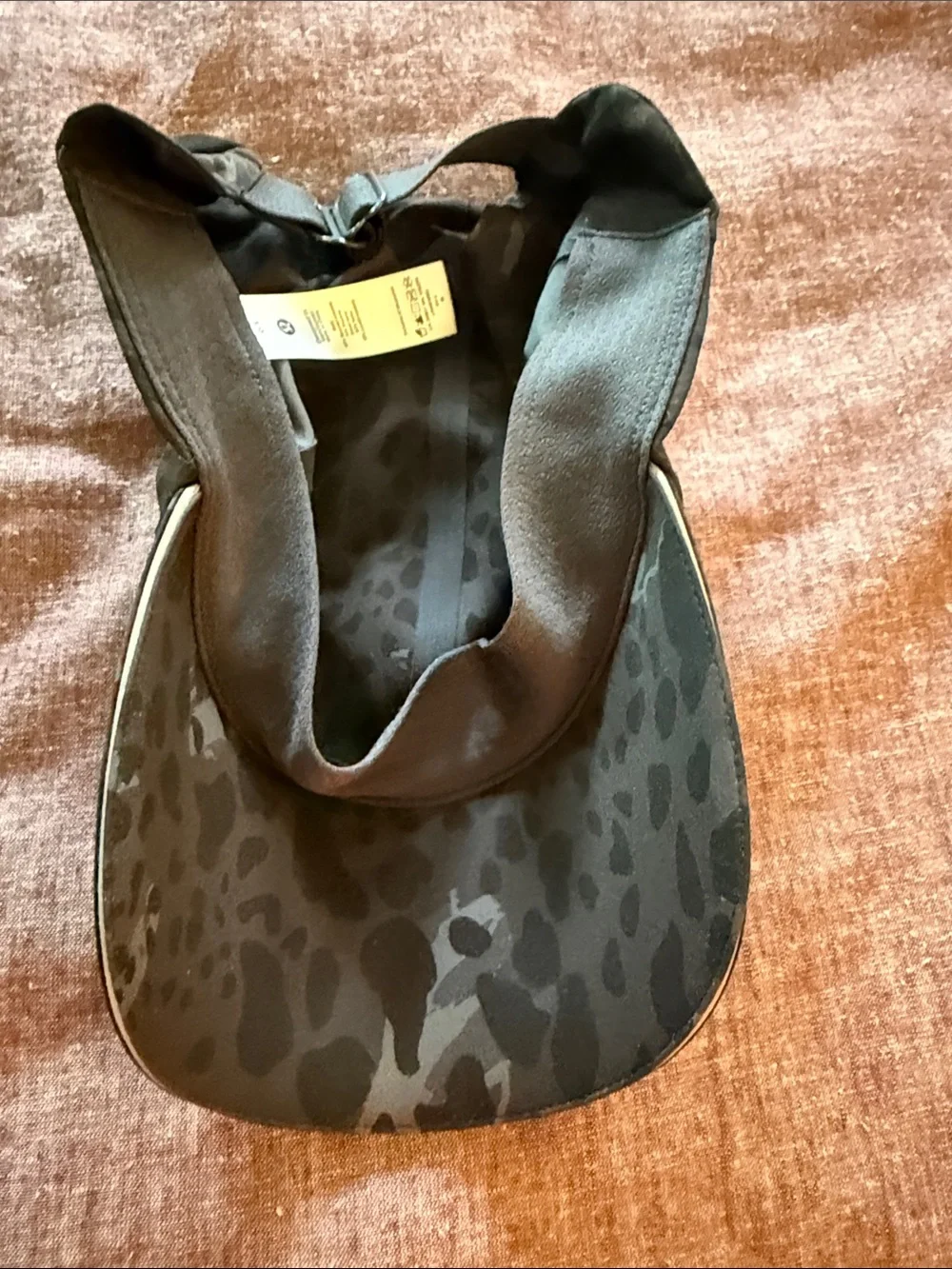 Leopard Print Lululemon ponytail hat